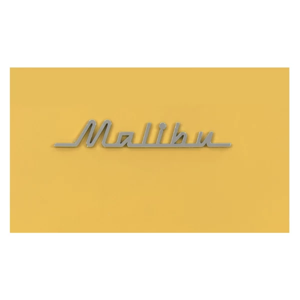 Bijzetkastje Malibu 1 Deur 4 Lades - Geel 4 Bijzetkastje Malibu 1 Deur 4 Lades - Geel - Afbeelding 4