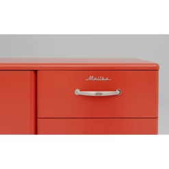 Bijzetkastje Malibu 1 Deur 4 Lades - Rood 14 Bijzetkastje Malibu 1 Deur 4 Lades - Rood -Collectie Woonkamermeubels Ontwerp zonder titel 2022 12 05T155407.511 2b95