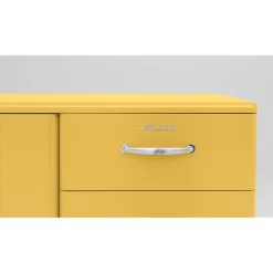 Bijzetkastje Malibu 1 Deur 4 Lades - Geel 14 Bijzetkastje Malibu 1 Deur 4 Lades - Geel -Collectie Woonkamermeubels Ontwerp zonder titel 2022 12 05T155426.909 8d85