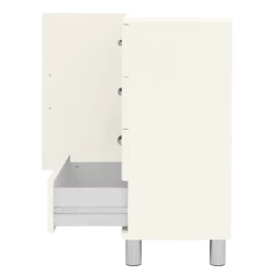 Bijzetkastje Malibu 1 Deur 4 Lades - Wit 16 Bijzetkastje Malibu 1 Deur 4 Lades - Wit -Collectie Woonkamermeubels Ontwerp zonder titel 2022 12 05T155919.502 132b