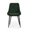 Kuipstoel Alexia Ribfluweel - Donkergroen