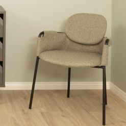 Eetkamerstoel Fly- Licht Taupe