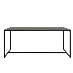 Eettafel Trend 180x90 Cm-zwart Essenhout