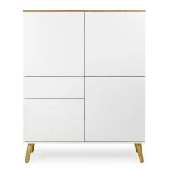 Buffetkast Dot Met 3 Deuren En 3 Lades - Eik/wit 17 Buffetkast Dot Met 3 Deuren En 3 Lades - Eik/wit -Collectie Woonkamermeubels Ontwerp zonder titel 2022 12 12T143733.921 7a6e