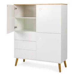 Buffetkast Dot Met 3 Deuren En 3 Lades - Eik/wit 15 Buffetkast Dot Met 3 Deuren En 3 Lades - Eik/wit -Collectie Woonkamermeubels Ontwerp zonder titel 2022 12 12T143835.862 28dd