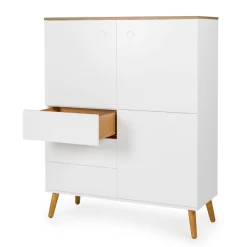 Buffetkast Dot Met 3 Deuren En 3 Lades - Eik/wit 14 Buffetkast Dot Met 3 Deuren En 3 Lades - Eik/wit -Collectie Woonkamermeubels Ontwerp zonder titel 2022 12 12T143901.287 3c57