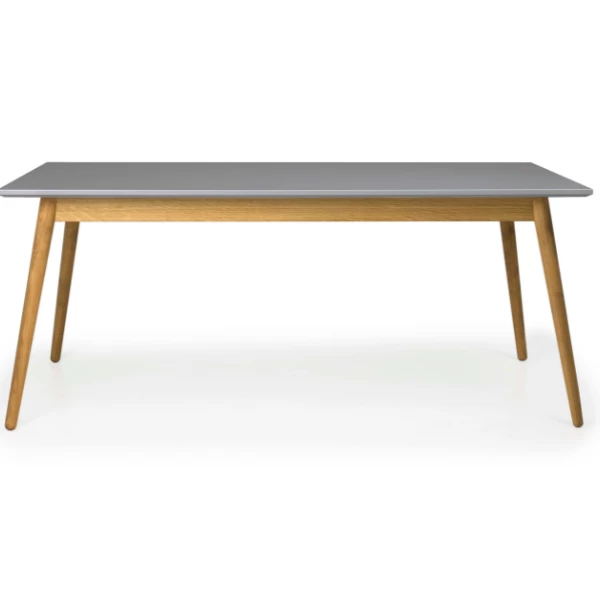 Eettafel Dot 180x90 Cm - Eik/grijs 2 Eettafel Dot 180x90 Cm - Eik/grijs - Afbeelding 2