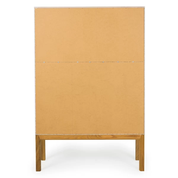 Buffetkast Patch 138 Cm 4 Deuren - Eik/wit 6 Buffetkast Patch 138 Cm 4 Deuren - Eik/wit - Afbeelding 6