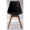 Eetkamerstoel Blair - Eik/zwart