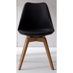 Eetkamerstoel Blair - Eik/zwart