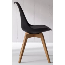 Eetkamerstoel Blair - Eik/zwart -Collectie Woonkamermeubels Ontwerp zonder titel 2022 12 19T092719.704 0948