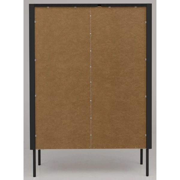 Buffetkast Switch 128 Cm 4 Deuren - Antraciet 6 Buffetkast Switch 128 Cm 4 Deuren - Antraciet - Afbeelding 6