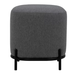 Poef Larry - Donkergrijs