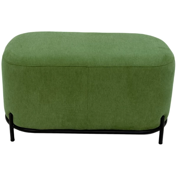 Poef Larry 82 Cm - Groen 6 Poef Larry 82 Cm - Groen - Afbeelding 6