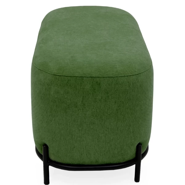 Poef Larry 82 Cm - Groen 4 Poef Larry 82 Cm - Groen - Afbeelding 4