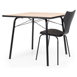 Eettafel Flow 90x90 Cm - Eik/zwart 15 Eettafel Flow 90x90 Cm - Eik/zwart -Collectie Woonkamermeubels Ontwerp zonder titel 2022 12 27T113503.496 5e8f