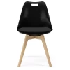 Kuipstoel Blair - Eik/zwart