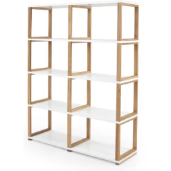 Rek Arte 8 Vakken - Eik/wit 8 Rek Arte 8 Vakken - Eik/wit -Collectie Woonkamermeubels Ontwerp zonder titel 2022 12 28T163519.686 ad41