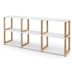 Rek Arte 6 Vakken - Eik/wit -Collectie Woonkamermeubels Ontwerp zonder titel 2022 12 28T164858.246 7eed