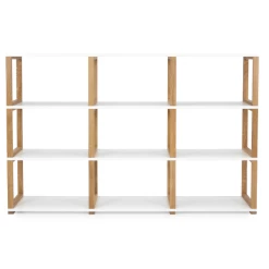 Rek Arte 9 Vakken - Eik/wit 17 Rek Arte 9 Vakken - Eik/wit -Collectie Woonkamermeubels Ontwerp zonder titel 2022 12 28T165230.503 988f