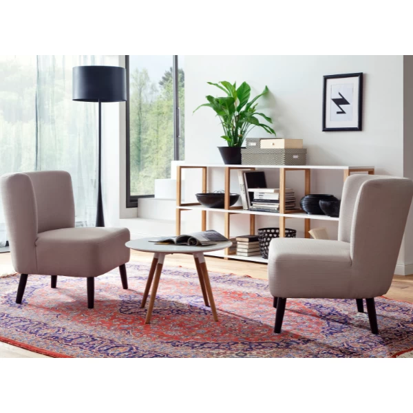 Rek Arte 9 Vakken - Eik/wit 2 Rek Arte 9 Vakken - Eik/wit - Afbeelding 2