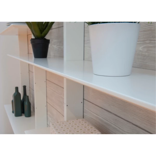 Wandrek Ridge 224 Cm - Wit 2 Wandrek Ridge 224 Cm - Wit - Afbeelding 2