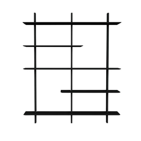 Wandrek Ridge 162 Cm - Zwart 1 Wandrek Ridge 162 Cm - Zwart