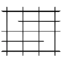 Wandrek Ridge 224 Cm - Zwart
