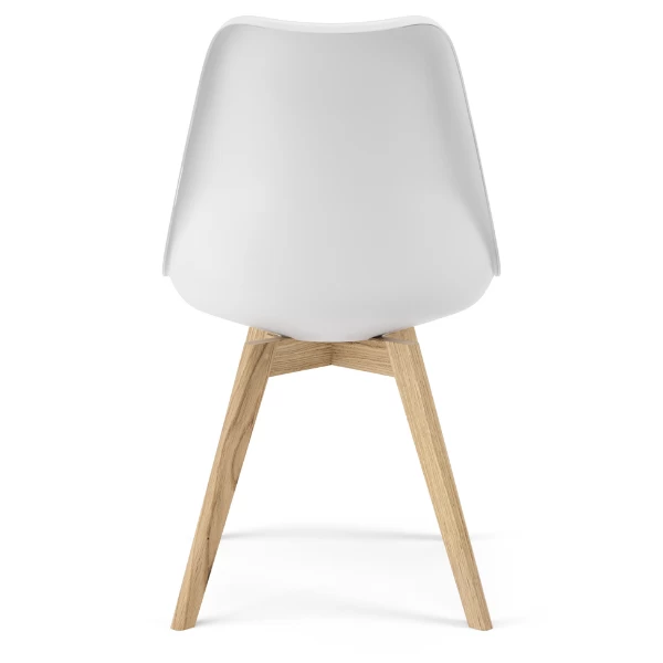 Kuipstoel Lize - Wit 2 Kuipstoel Lize - Wit - Afbeelding 2