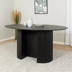 Eettafel Henrietta 160x110 Cm-zwarte Es