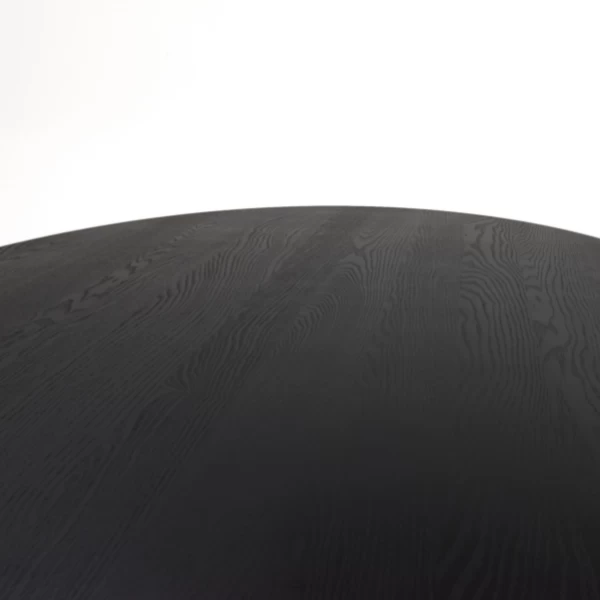 Eettafel Henrietta 160x110 Cm-zwarte Es 3 Eettafel Henrietta 160x110 Cm-zwarte Es - Afbeelding 3