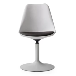 Draaistoel Vive - Wit/zwart