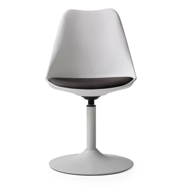 Draaistoel Vive - Wit/zwart 1 Draaistoel Vive - Wit/zwart