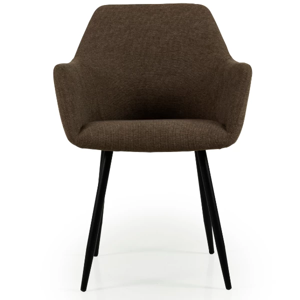 Eetkamerstoel Linne - Bruin 1 Eetkamerstoel Linne - Bruin