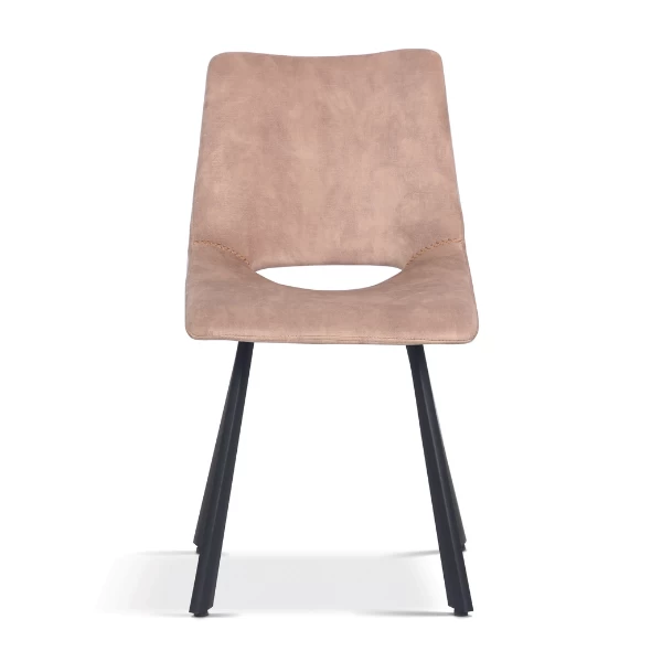 Kuipstoel Sissi-fluweel Beige 4 Kuipstoel Sissi-fluweel Beige - Afbeelding 4