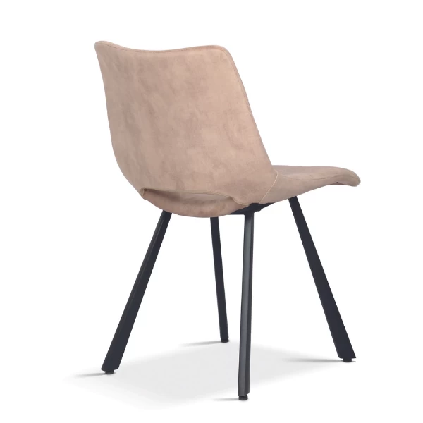 Kuipstoel Sissi-fluweel Beige 3 Kuipstoel Sissi-fluweel Beige - Afbeelding 3