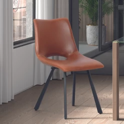 Kuipstoel Sissi-cognac