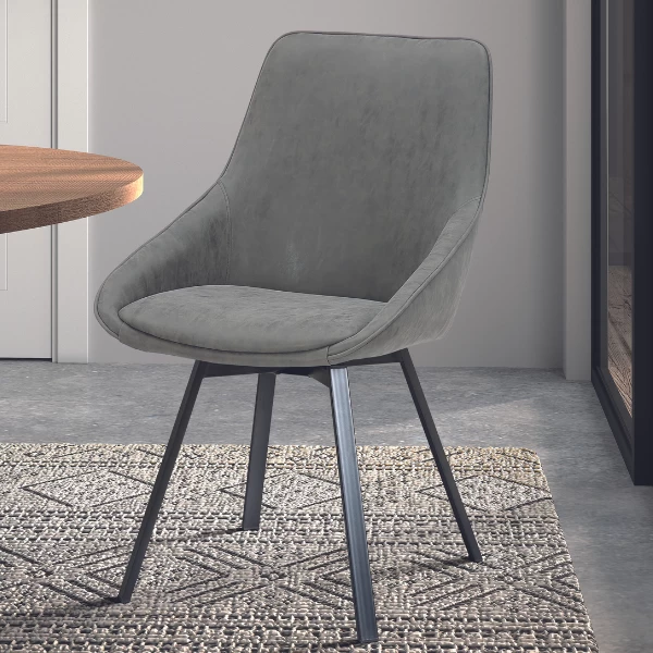 Eetkamerstoel Mathias-Lichtgrijs 1 Eetkamerstoel Mathias-Lichtgrijs