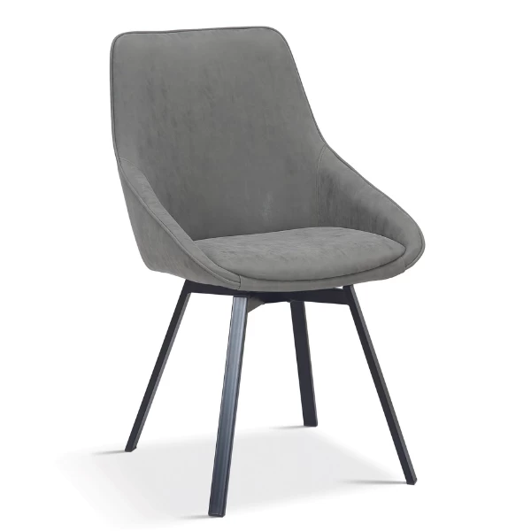 Eetkamerstoel Mathias-Lichtgrijs 5 Eetkamerstoel Mathias-Lichtgrijs - Afbeelding 5