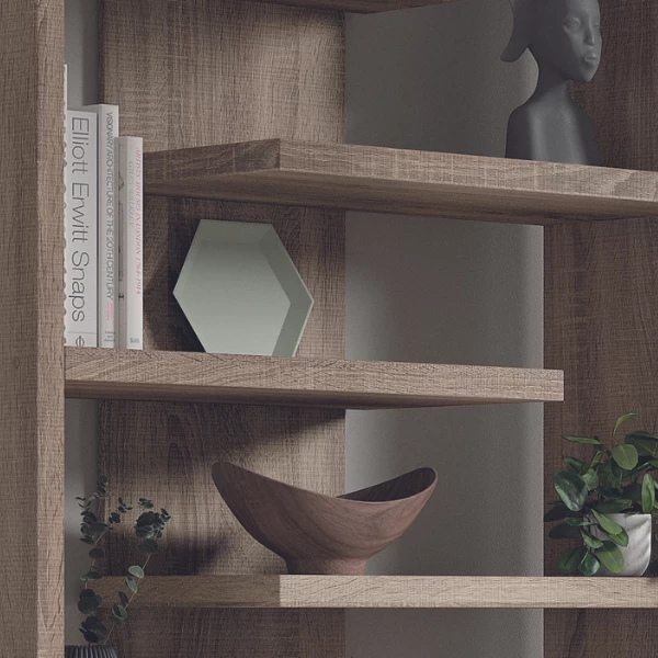 Roomdivider Mira-sonoma Eik 4 Roomdivider Mira-sonoma Eik - Afbeelding 4