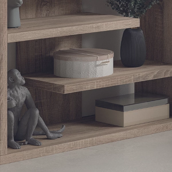 Roomdivider Mira-sonoma Eik 2 Roomdivider Mira-sonoma Eik - Afbeelding 2