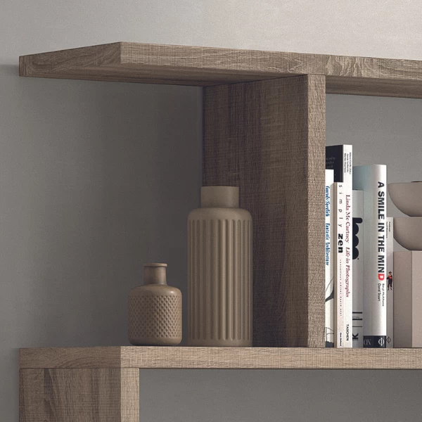 Roomdivider Divine-sonoma Eik 4 Roomdivider Divine-sonoma Eik - Afbeelding 4