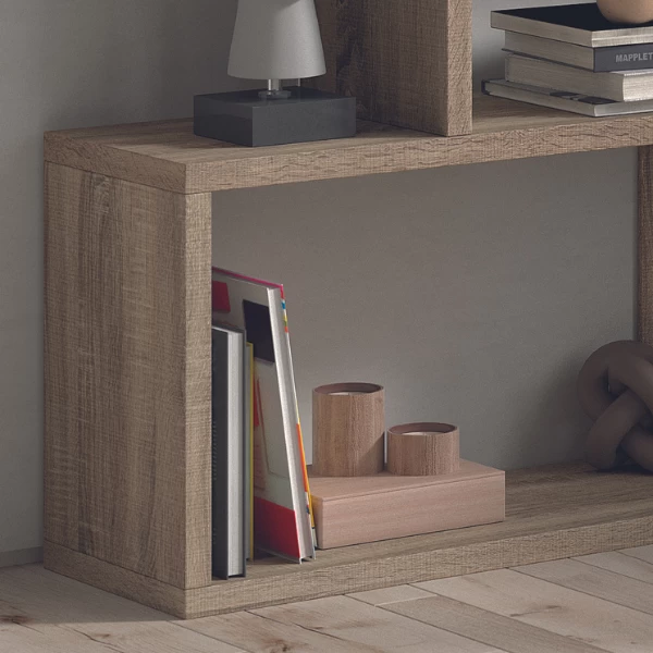 Roomdivider Divine-sonoma Eik 2 Roomdivider Divine-sonoma Eik - Afbeelding 2