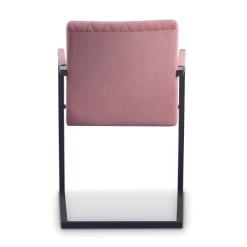 Eetkamerstoel Britt-roze Velours -Collectie Woonkamermeubels Ontwerp zonder titel 2023 01 12T105303.276 440c