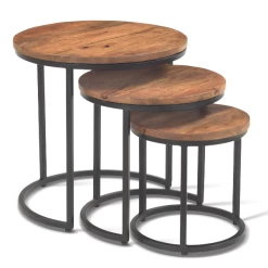 Set Van 3 Salontafels Amana Ø 45 Cm-magnoliahout -Collectie Woonkamermeubels Ontwerp zonder titel 2023 01 18T090254.092 684c