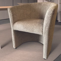 Kuipzetel Charlie-zandkleurige Teddystof