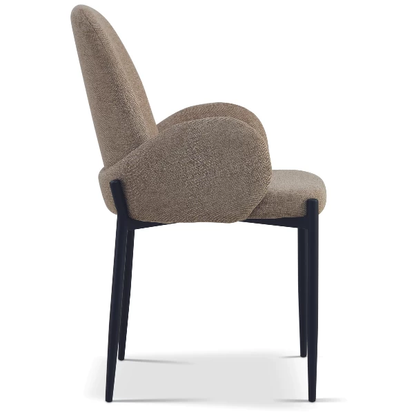 Eetkamerstoel Betsy-zandkleur 4 Eetkamerstoel Betsy-zandkleur - Afbeelding 4