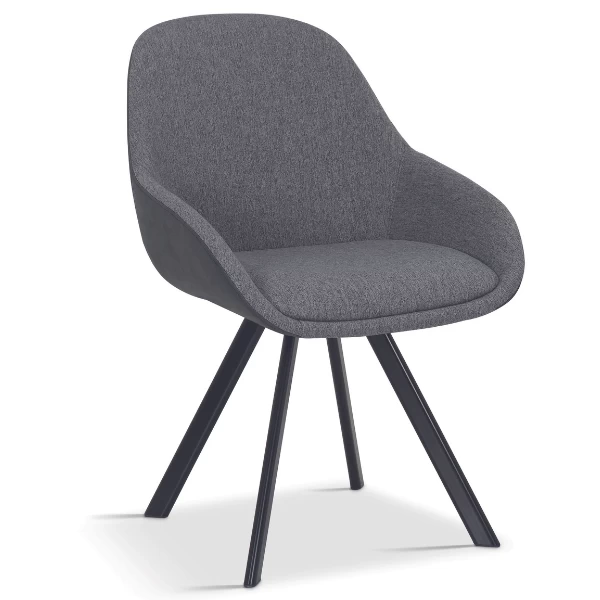 Eetkamerstoel Liese-grijs 5 Eetkamerstoel Liese-grijs - Afbeelding 5