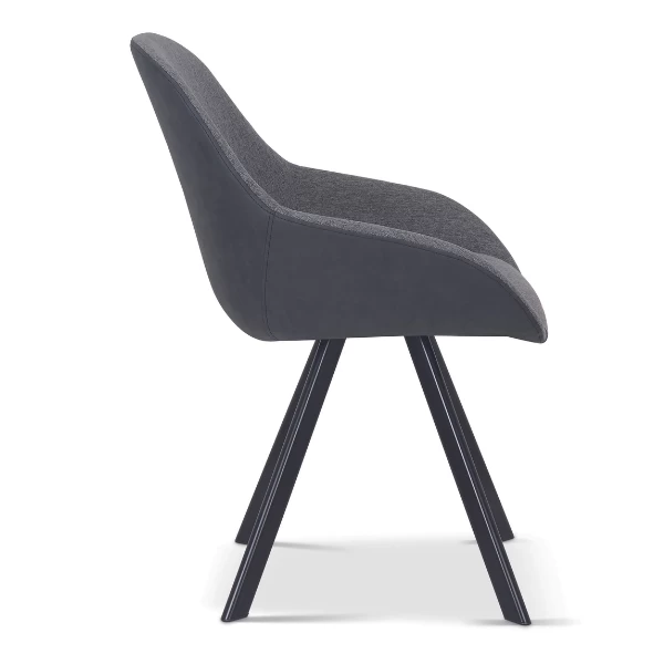 Eetkamerstoel Liese-grijs 4 Eetkamerstoel Liese-grijs - Afbeelding 4