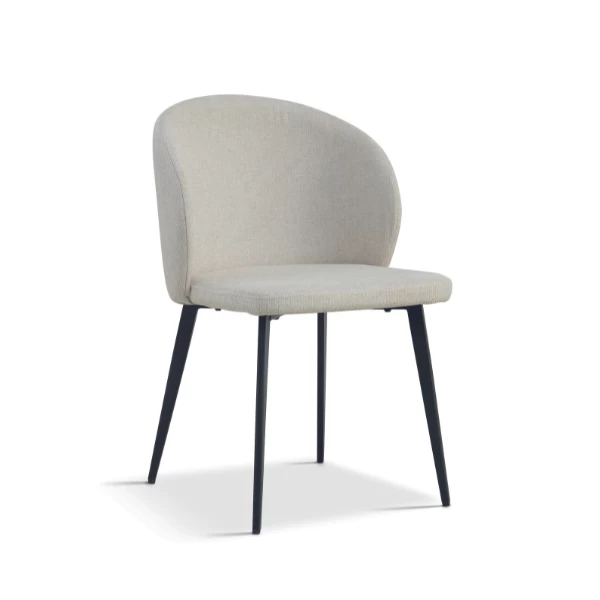 Eetkamerstoel Tilly-beige 5 Eetkamerstoel Tilly-beige - Afbeelding 5